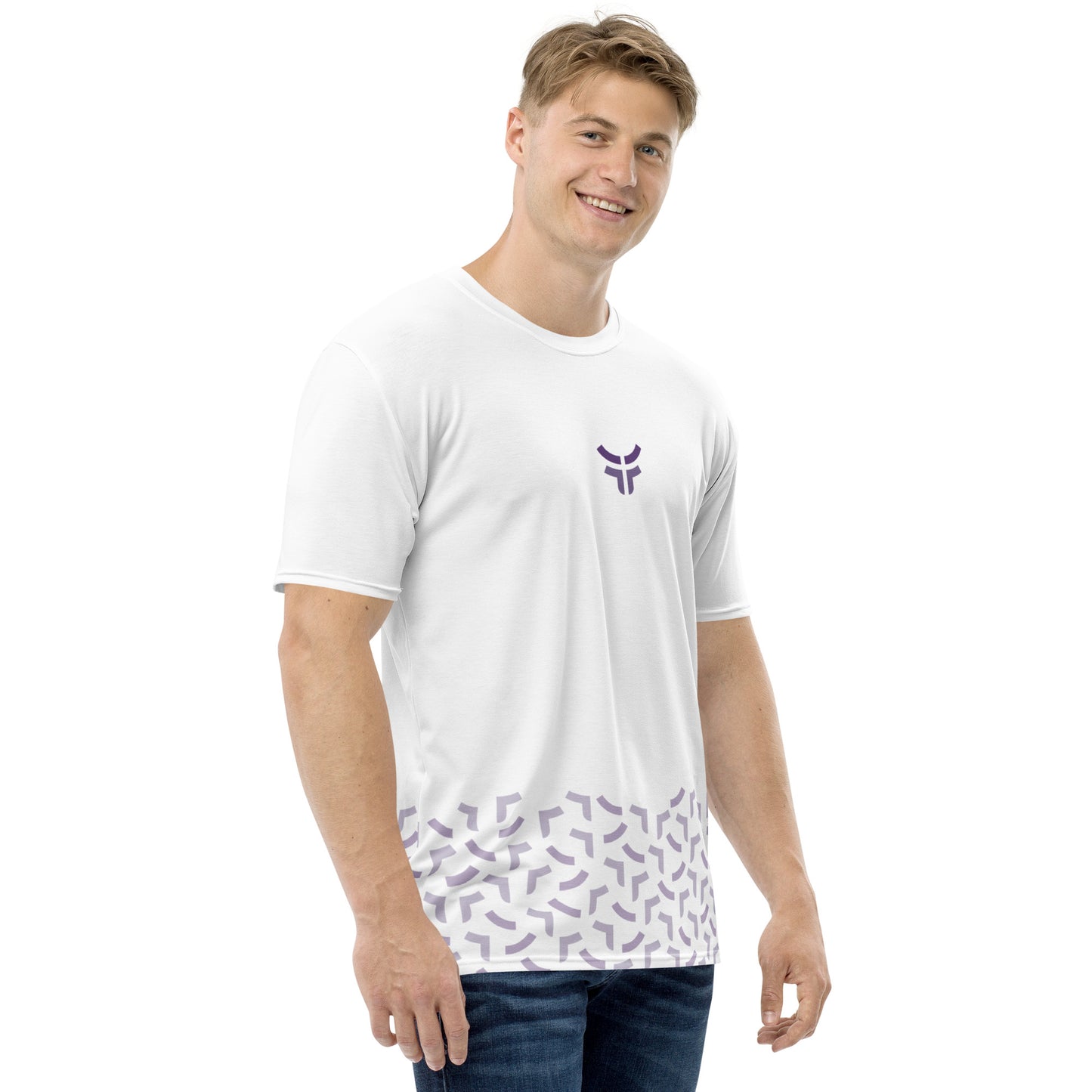 New Fearless Tech - Men's white t-shirt