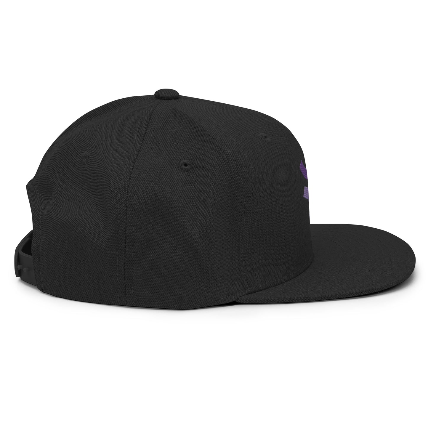 Fearless Logo Black Snapback Hat