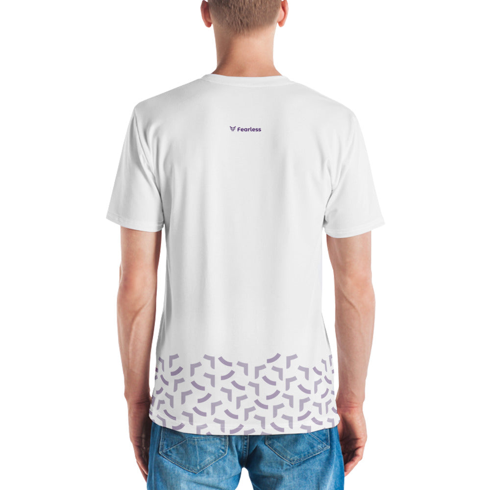 New Fearless Tech -  Men's white t-shirt