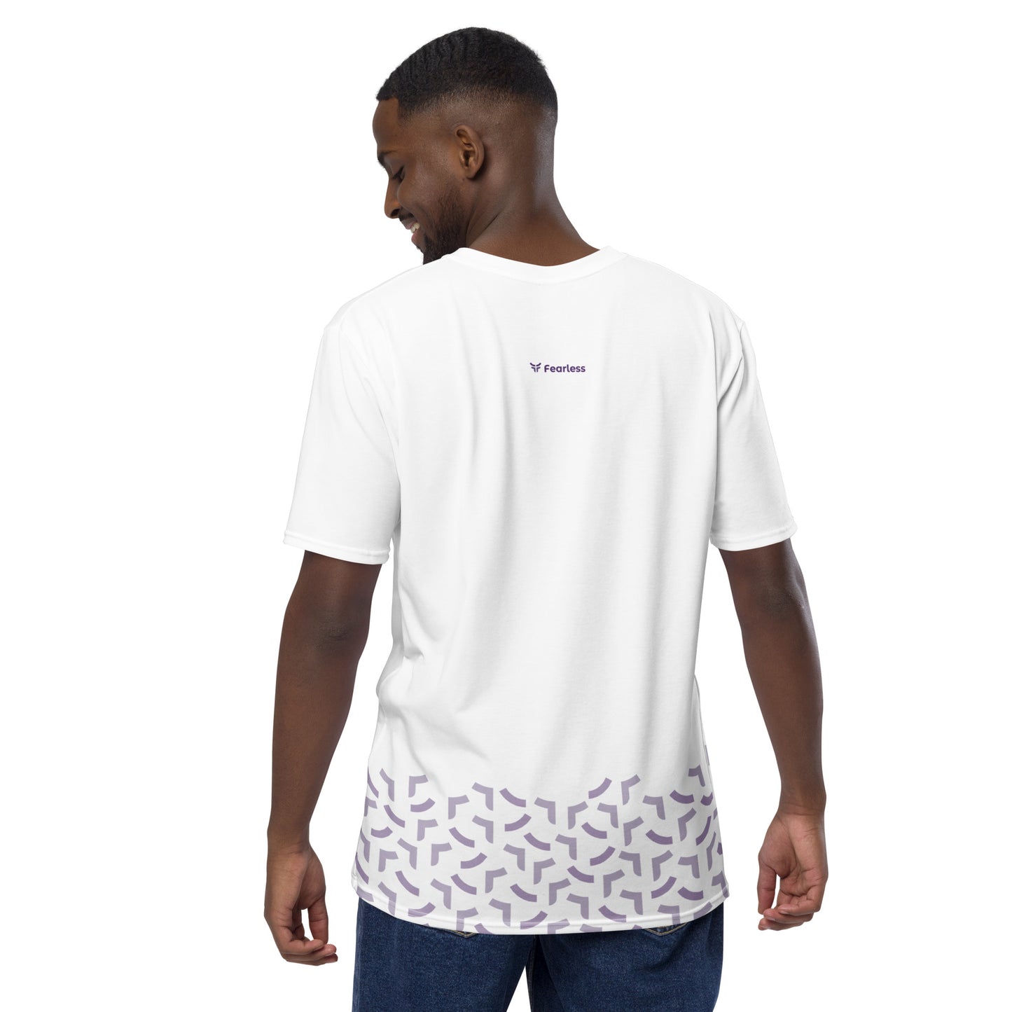 New Fearless Tech -  Men's white t-shirt