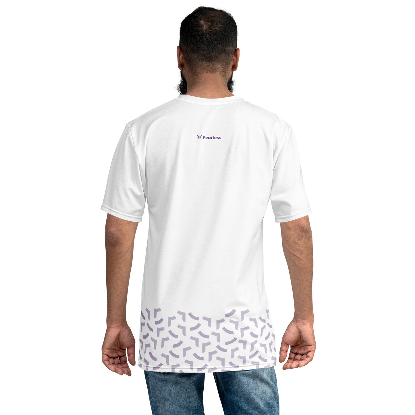 New Fearless Tech -  Men's white t-shirt