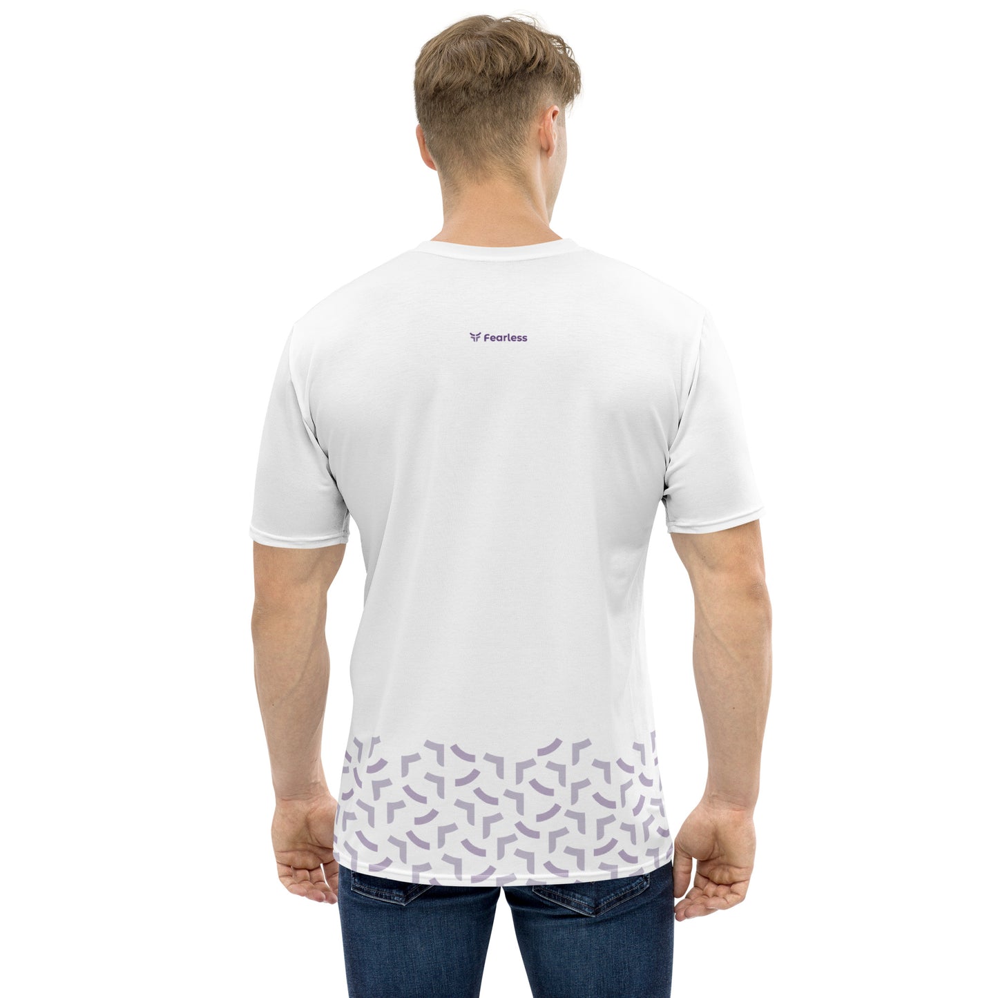 New Fearless Tech -  Men's white t-shirt