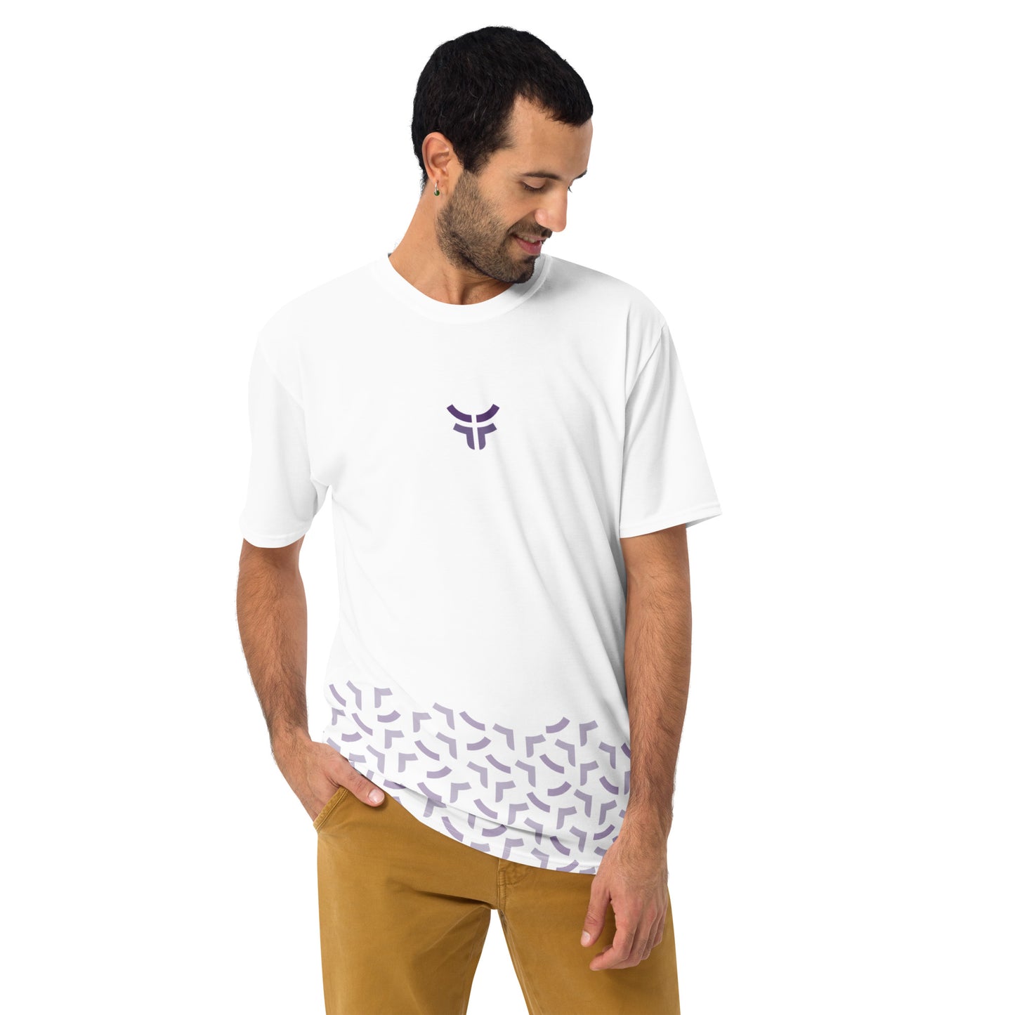 New Fearless Tech -  Men's white t-shirt