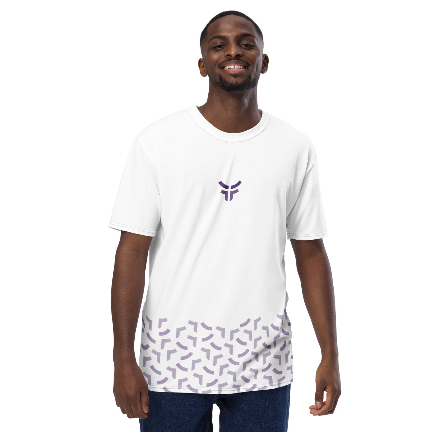 New Fearless Tech -  Men's white t-shirt
