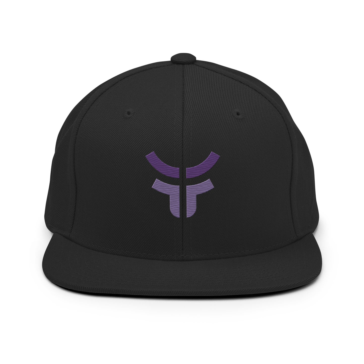 Fearless Logo Black Snapback Hat