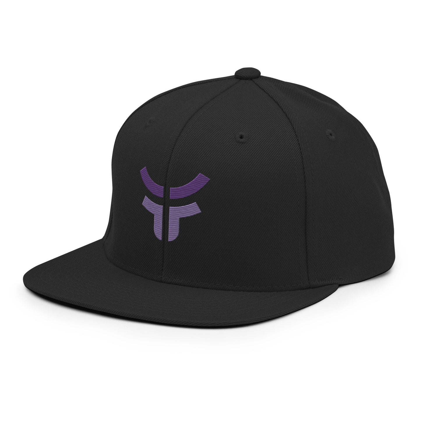 Fearless Logo Black Snapback Hat