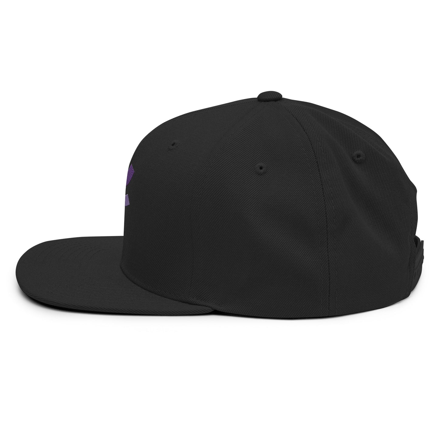 Fearless Logo Black Snapback Hat
