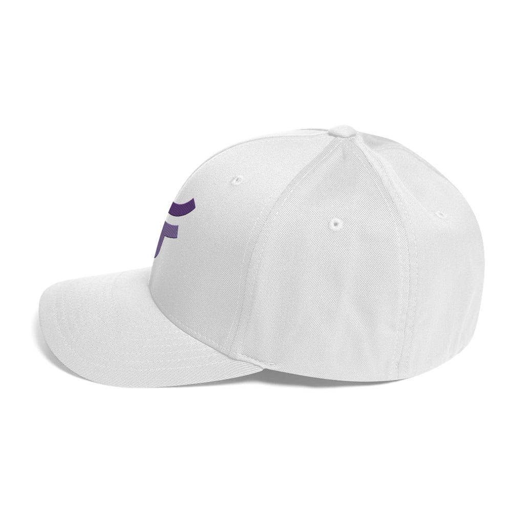 Fearless Logo - White Structured Twill Cap