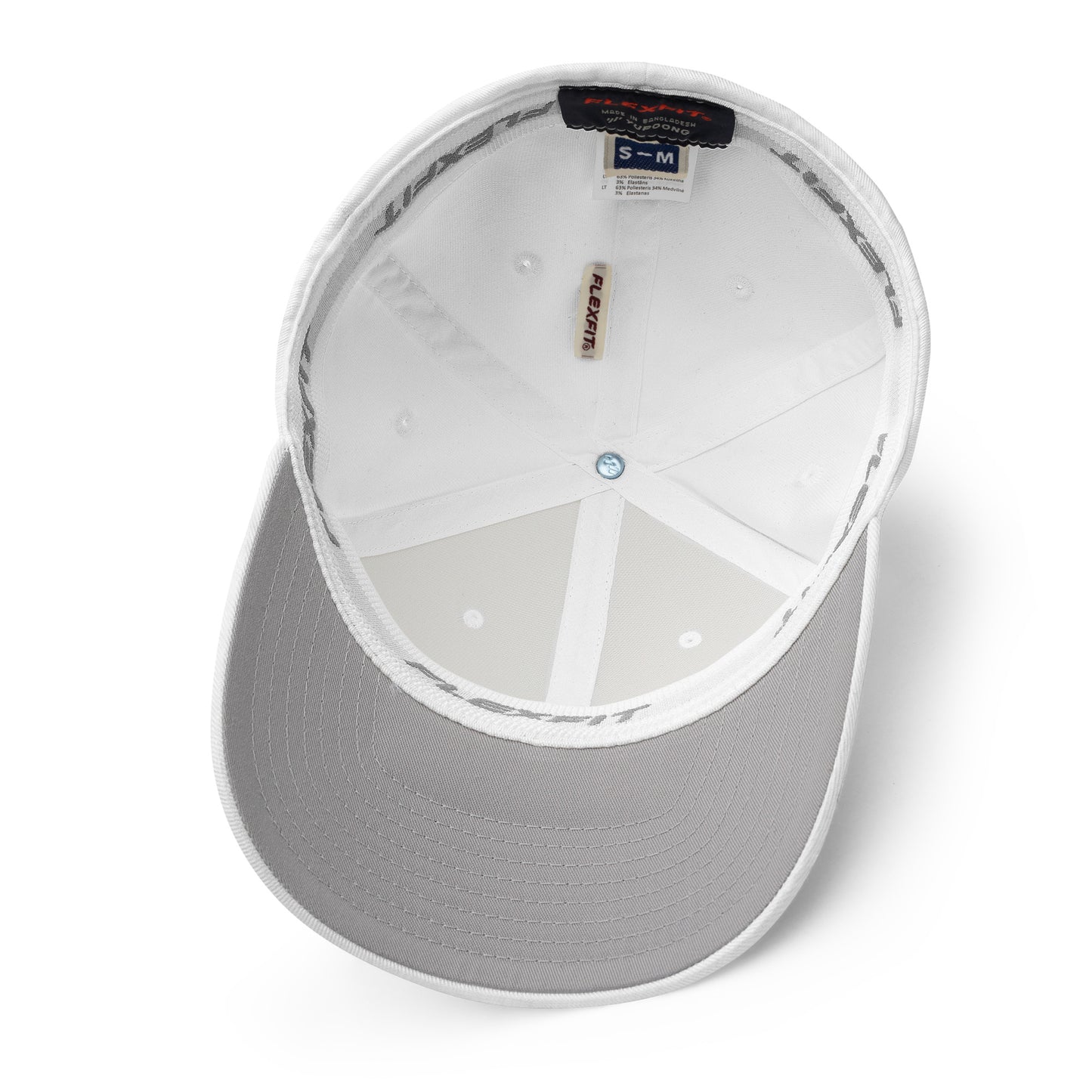 Fearless Logo - White Structured Twill Cap