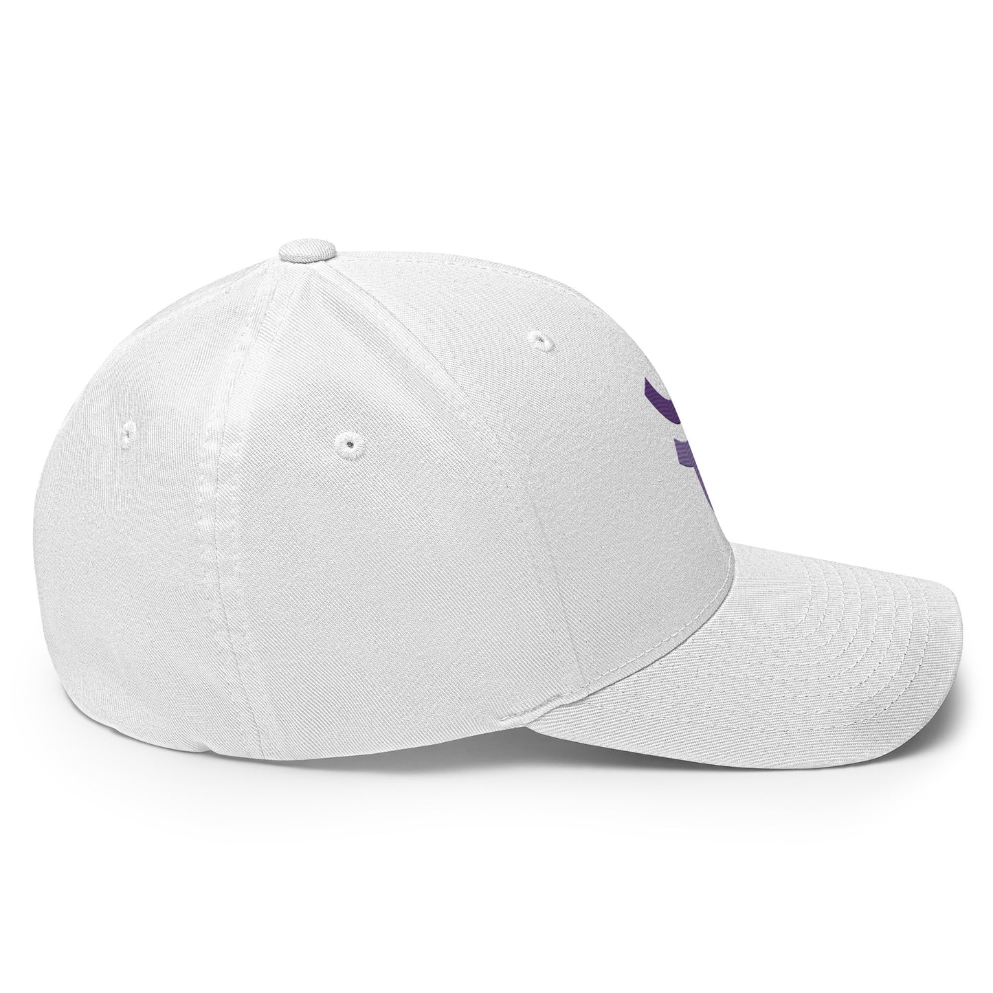 Fearless Logo - White Structured Twill Cap