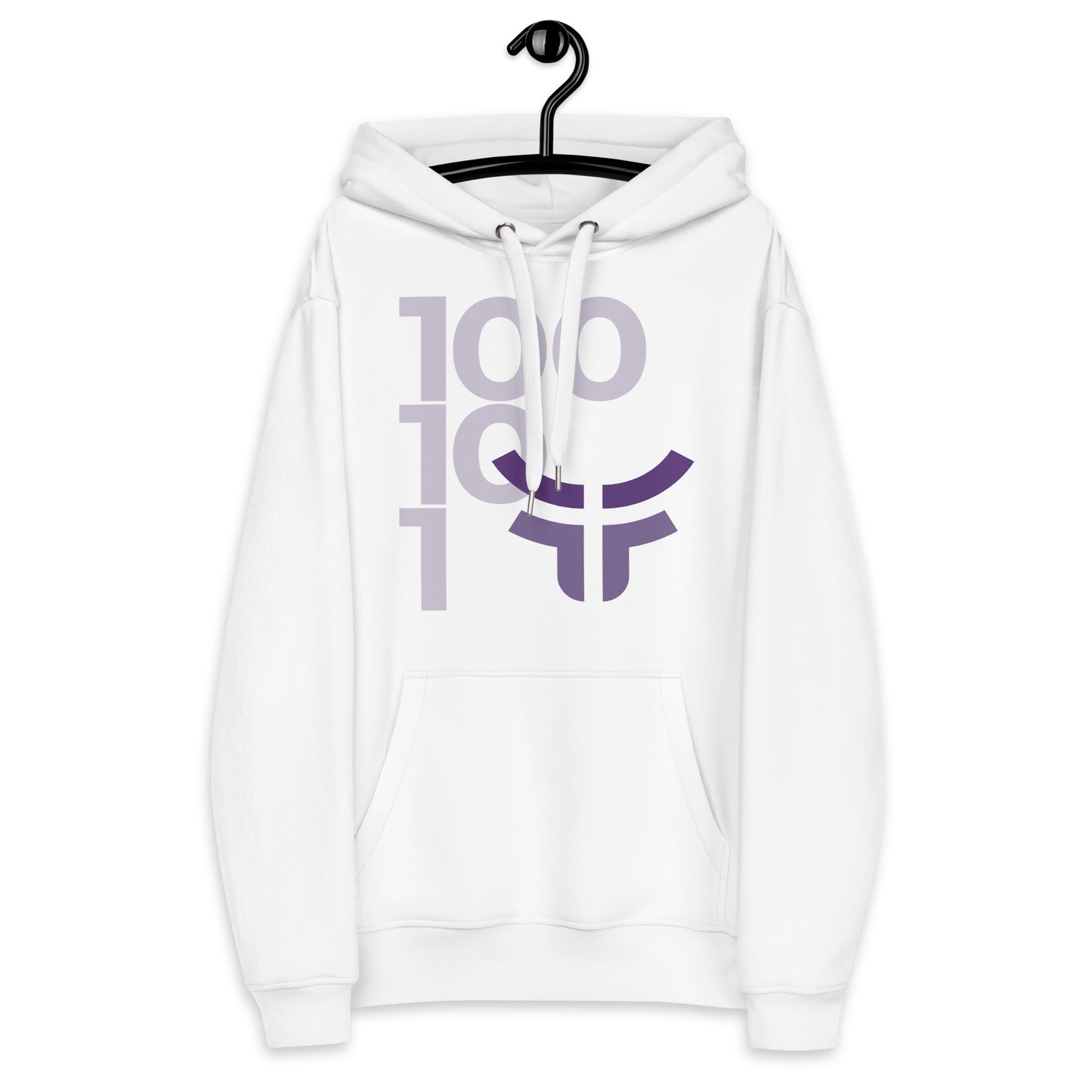 New 3.0 Logo and Fearless Logo - White Premium eco hoodie