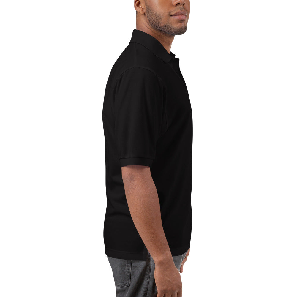 Fearless Men's Premium Polo Black Shirt