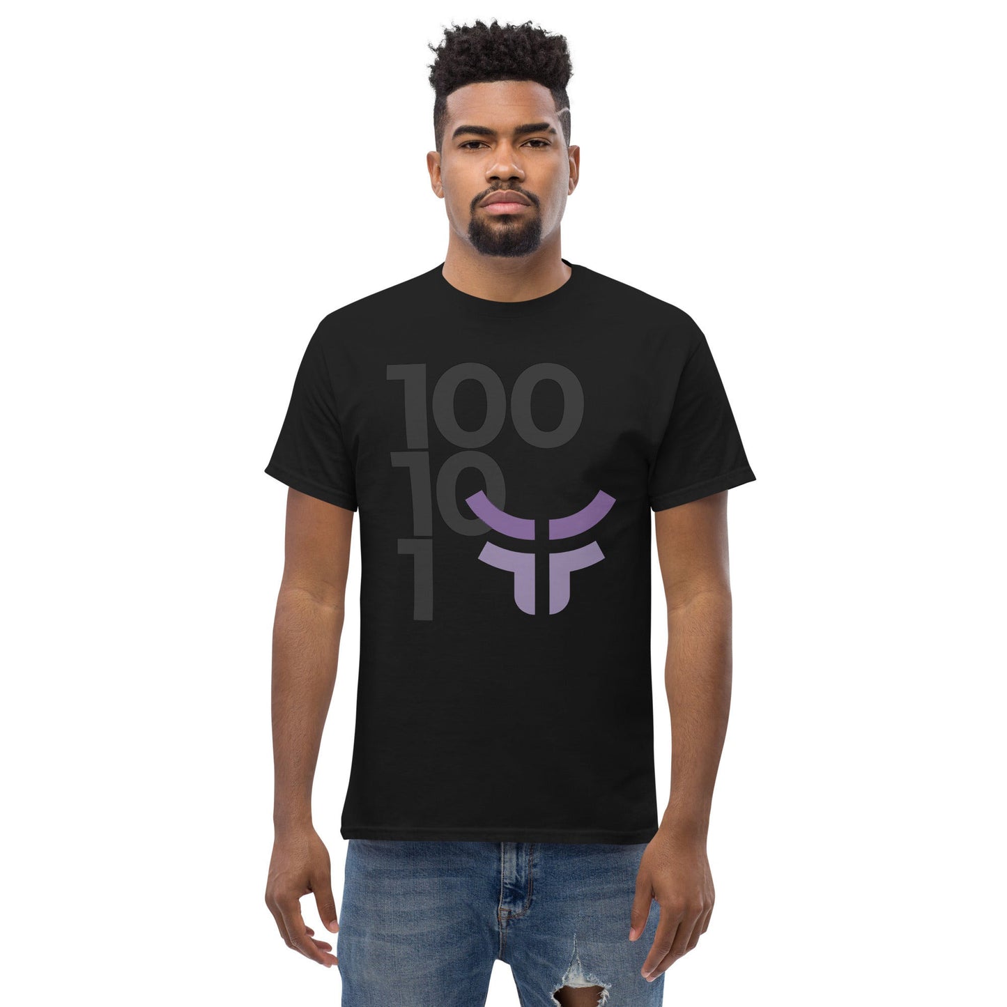 New 3.0 Logo with Fearless Logo -  Black Cotton Unisex Classic Tee