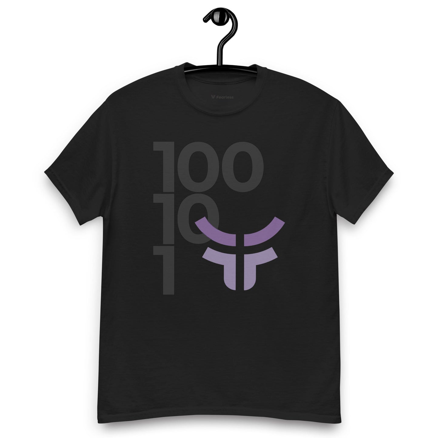 New 3.0 Logo with Fearless Logo -  Black Cotton Unisex Classic Tee