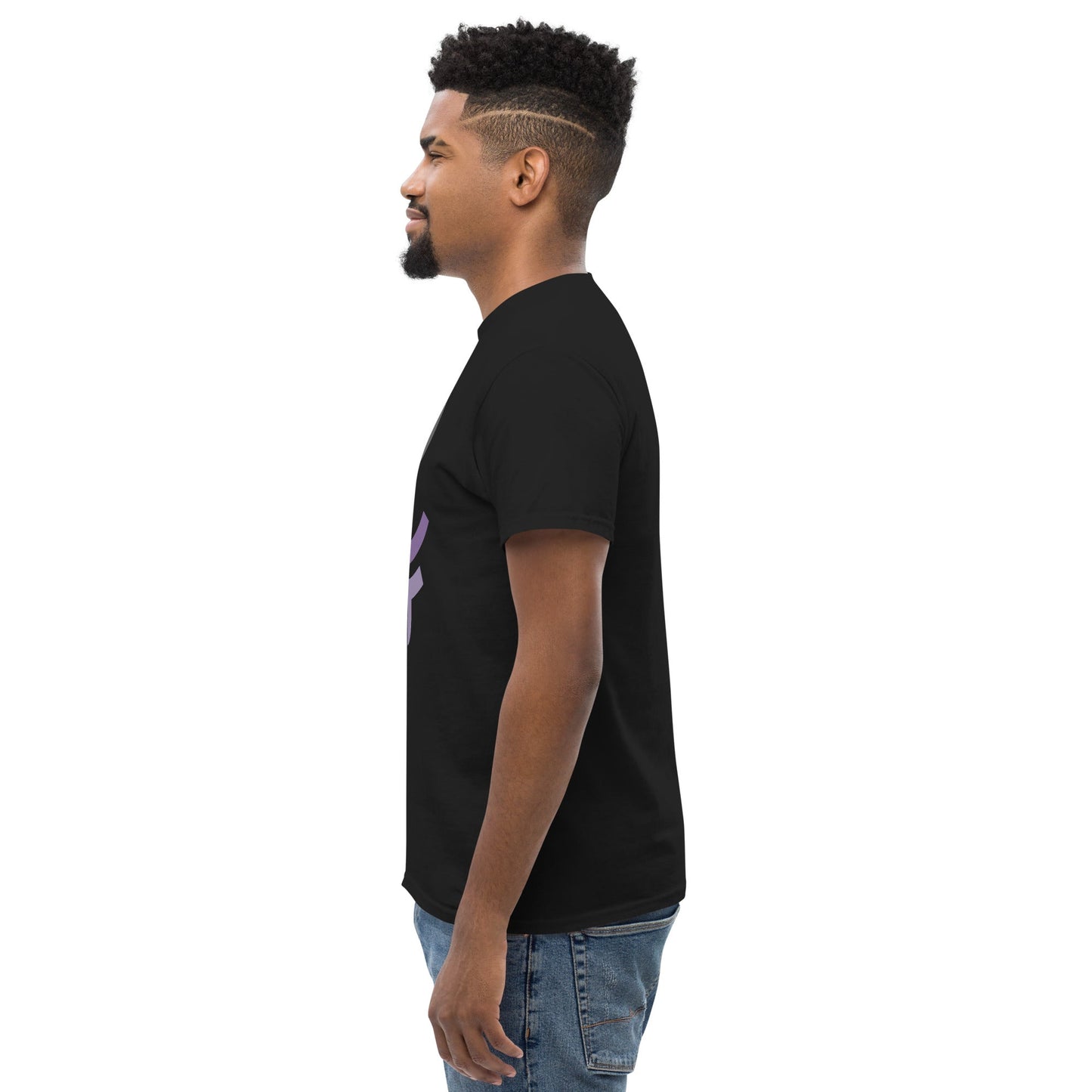 New 3.0 Logo with Fearless Logo -  Black Cotton Unisex Classic Tee