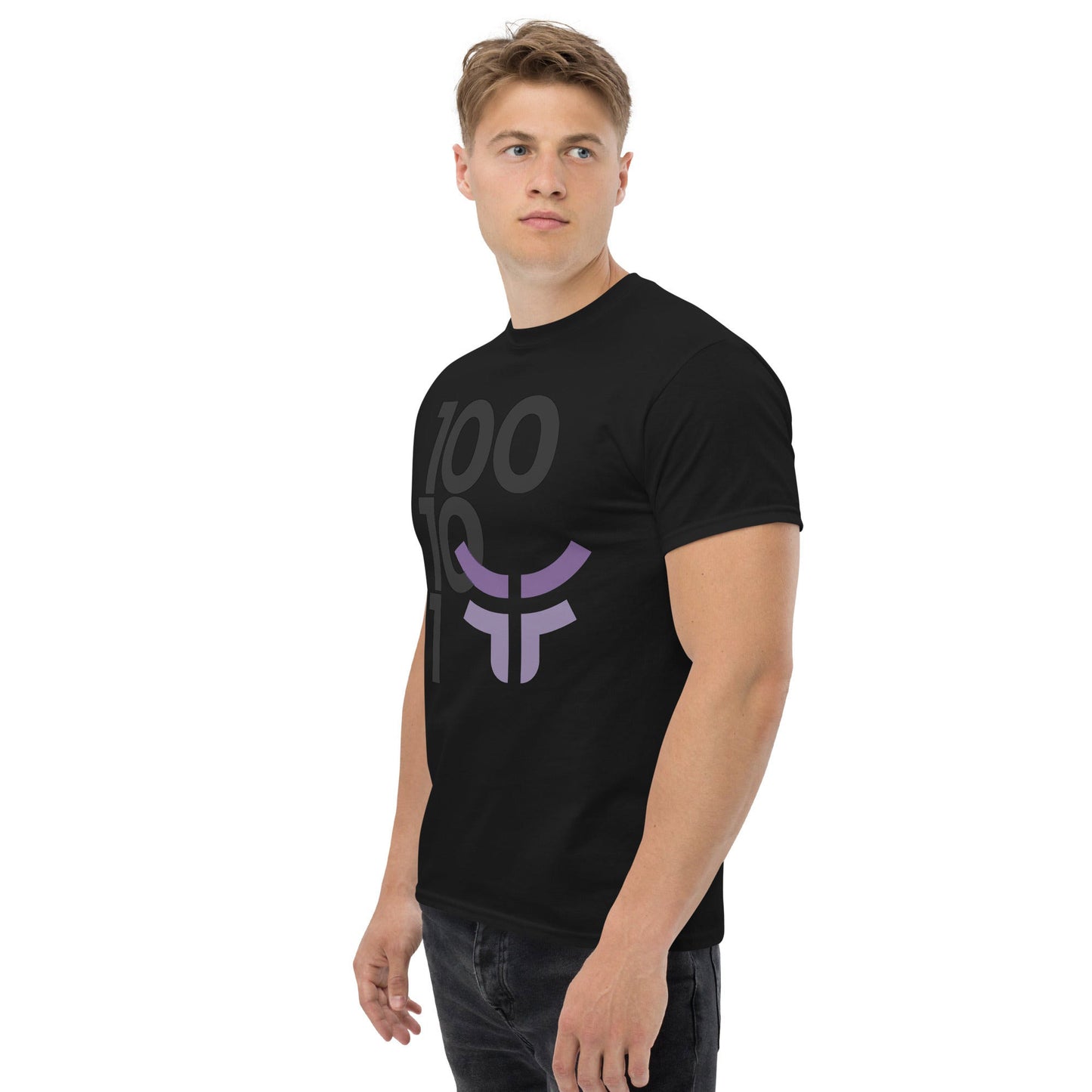 New 3.0 Logo with Fearless Logo -  Black Cotton Unisex Classic Tee