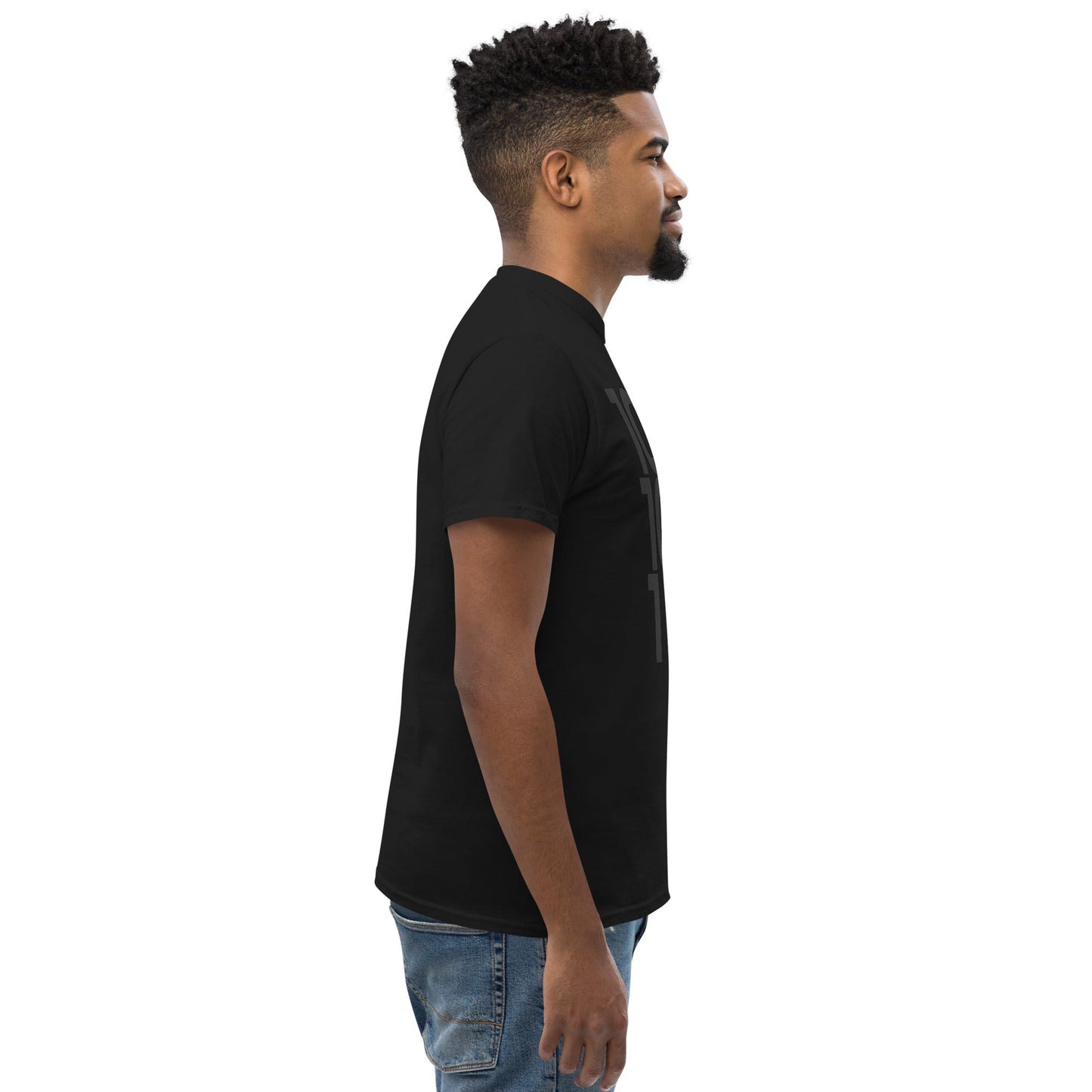 New 3.0 Logo with Fearless Logo -  Black Cotton Unisex Classic Tee