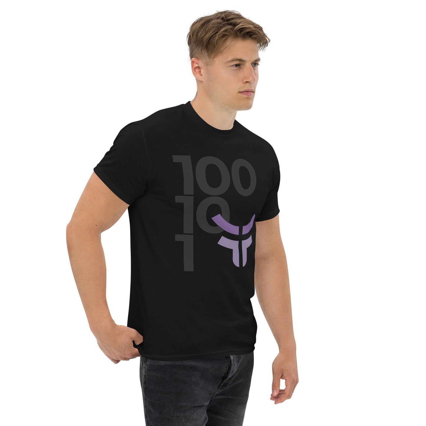 New 3.0 Logo with Fearless Logo -  Black Cotton Unisex Classic Tee