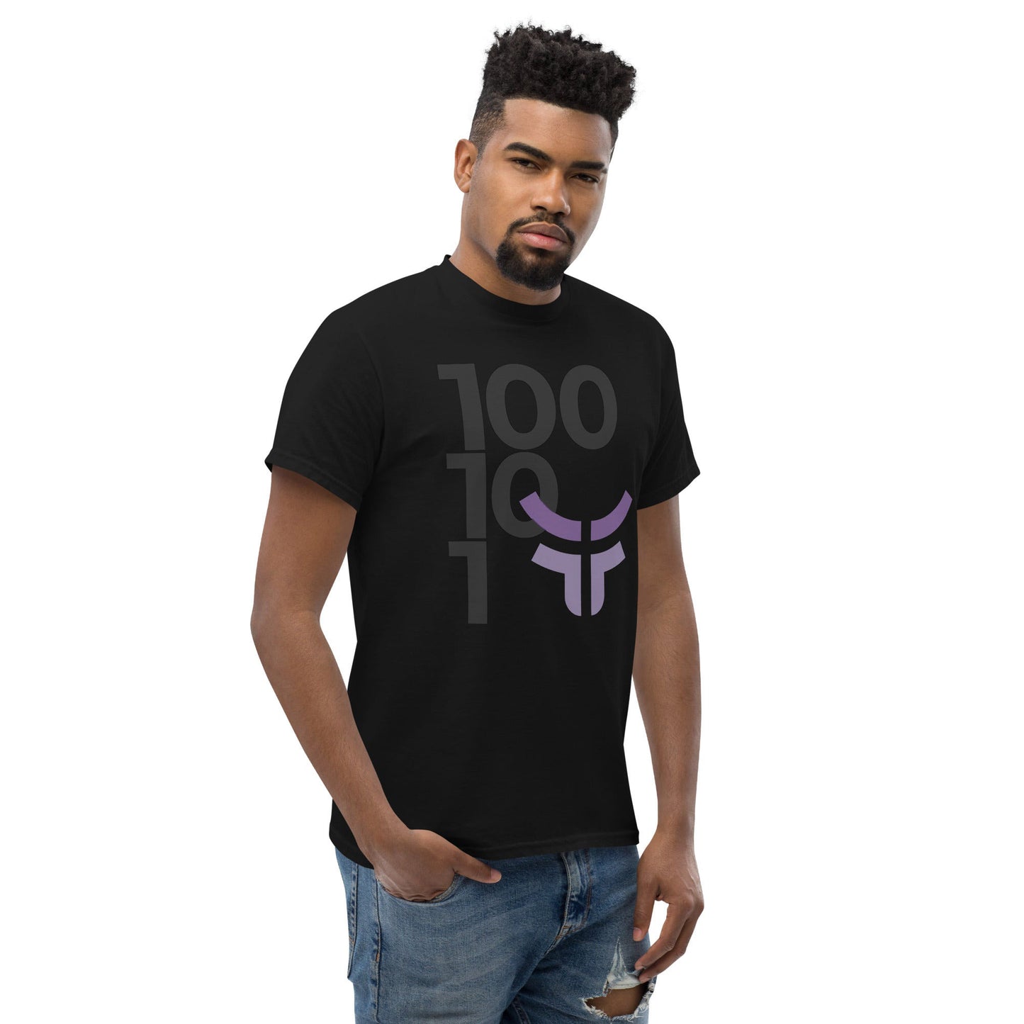 New 3.0 Logo with Fearless Logo -  Black Cotton Unisex Classic Tee