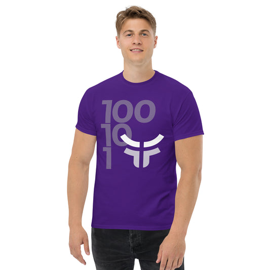 New 3.0 Logo with Fearless Logo - Unisex Cotton Purple Classic T