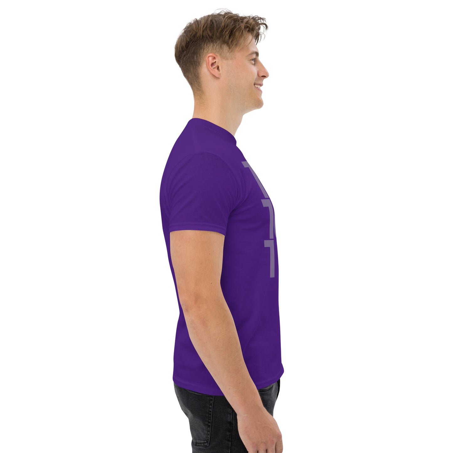 New 3.0 Logo with Fearless Logo - Unisex Cotton Purple Classic T