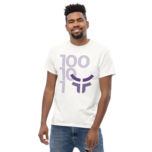 New 3.0 Logo with Fearless Logo -  White Cotton Unisex Classic Tee