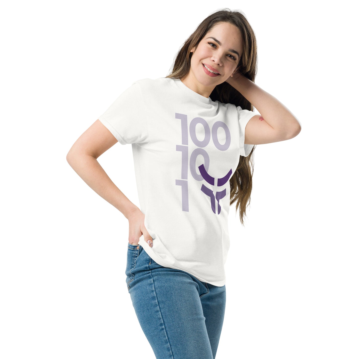 New 3.0 Logo with Fearless Logo -  White Cotton Unisex Classic Tee