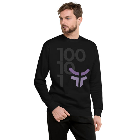New Fearless Logo and 3.0 Logo - Unisex Premium Sweatshirt Black