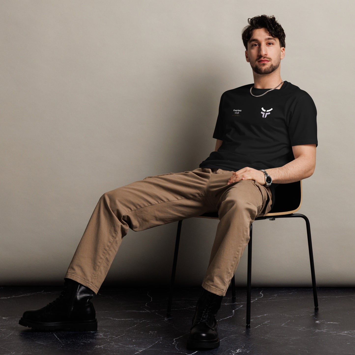 Fearless Club - Unisex Premium T-Shirt Black